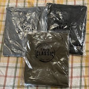 NWT (3) Men’s True Classic Tees T-Shirts